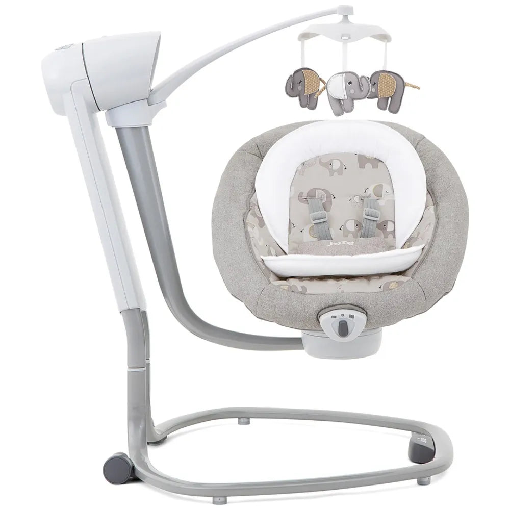 Joie Serina Swivel Baby Swing Elephant Duo
