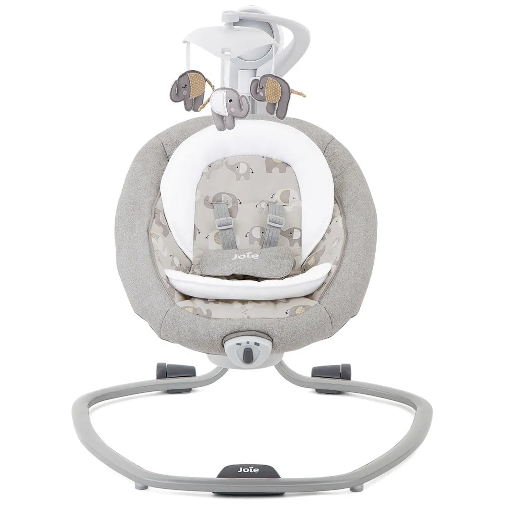 Joie Serina Swivel Baby Swing Elephant Duo